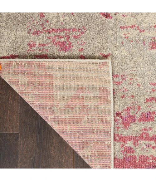 Nourison Celestial Runner Area Rug CES02-Ivory/Pink