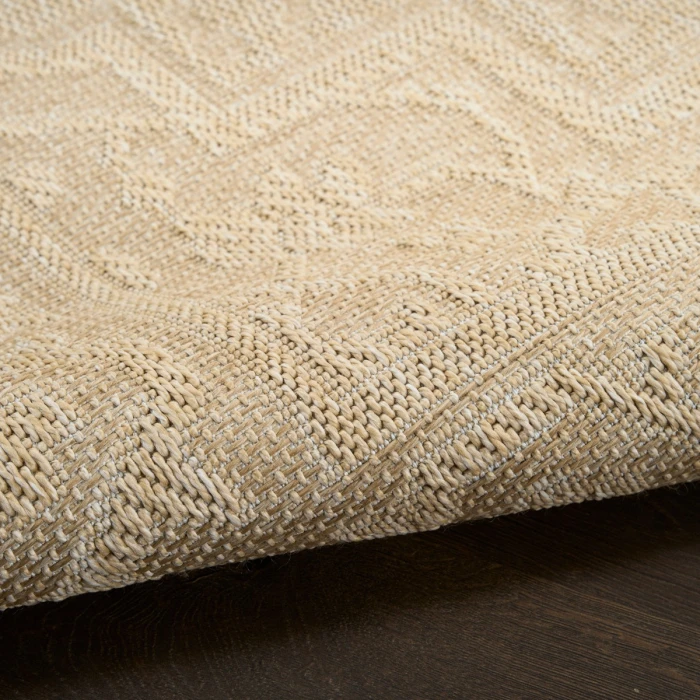 Nourison Tulum Cream TLM05 6 ft. X 9 ft. Rect. Rug