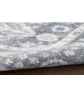 Nourison Astra Machine Washable Dark Blue ASW16 4 ft. X 6 ft. Rectangle Rug