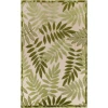 Nourison Home Aloha ALH18 Ivory Green 10 ft. X 14 ft. Area Rug