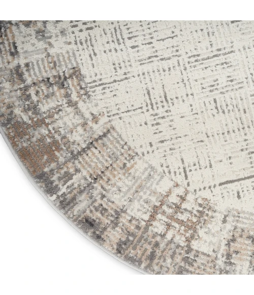 Nourison Elation Area Rug ETN05 Ivory Grey