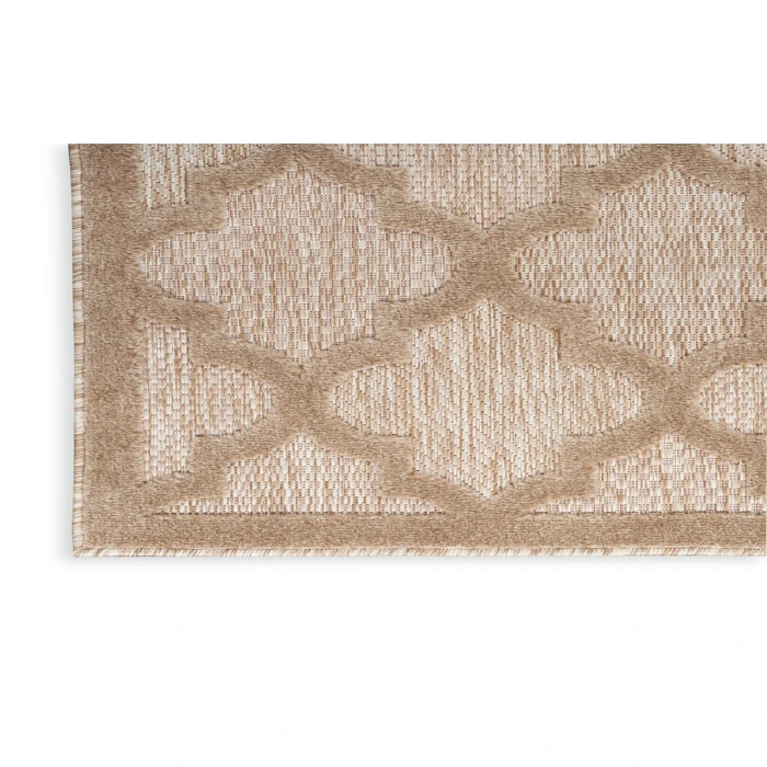 Nourison Easy Care Natural Beige NES01 2 ft. X 4 ft. Rectangle Rug