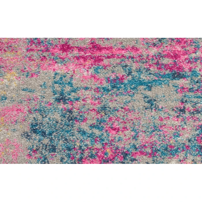 Nourison Passion Ivory Multicolor PSN36 2 ft. 2 in. X 12 ft. Rectangle Rug