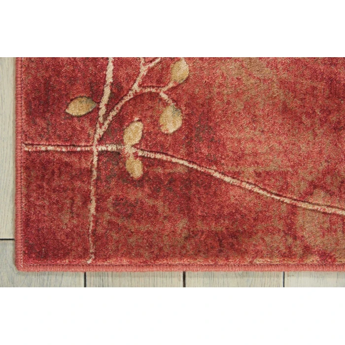 Nourison Somerset Runner Area Rug ST74-Flame