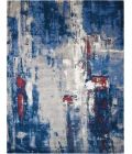 Nourison Twilight Area Rug TWI20 Grey/Blue 7'9" x 9'9"