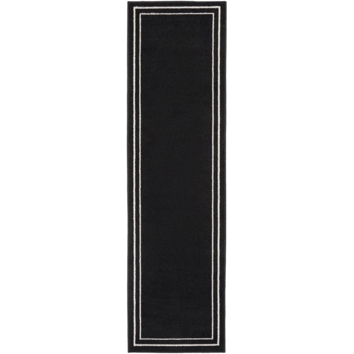 Nourison Nourison Essentials Area Rug NRE02 Black Ivory