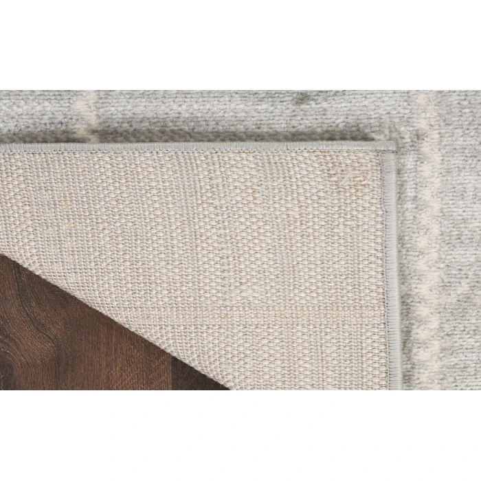 Nourison Serenity Home Light Grey SRH05 9 ft. X 12 ft. Rectangle Rug