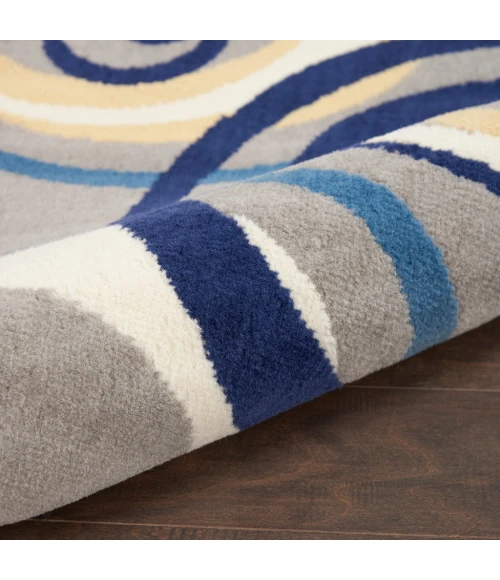 Nourison Grafix Runner Area Rug GRF21-Grey