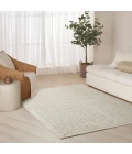 DKNY Pure Grids Light Blue PGR01 4 ft. X 6 ft. Rect. Rug