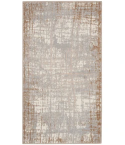 Calvin Klein CK950 Rush CK950 Ivory Taupe 2 ft. 2 in. X 3 ft. 9 in. Area Rug