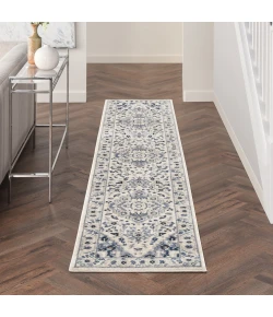 Nourison Home Passion PSN33 Ivory/Grey 2 ft. 2 in. X 10 ft. Area Rug