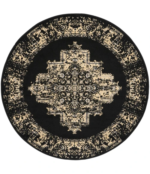 Nourison Grafix Area Rug GRF14-Black
