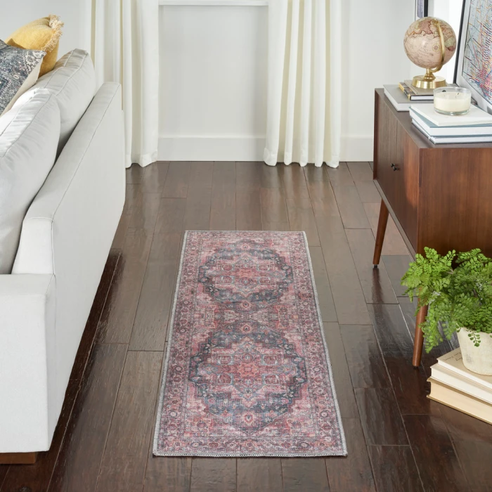Nicole Curtis Machine Washable Series 1 Area Rug SR101 Multicolor
