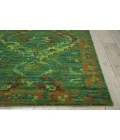 Nourison Home Timeless Green TML10 5ft.6in. x 8ft. Rect. Rug