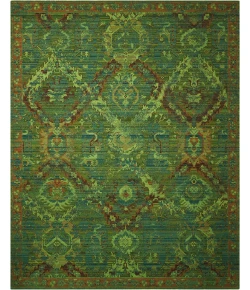Nourison Home Timeless Green TML10 7ft.9in. x 9ft.9in. Rect. Rug