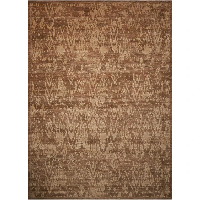 Nourison Silken Allure Area Rug SLK17-Chocolate