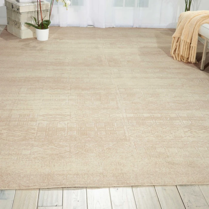 Nourison Silk Elements Area Rug SKE21-Bone