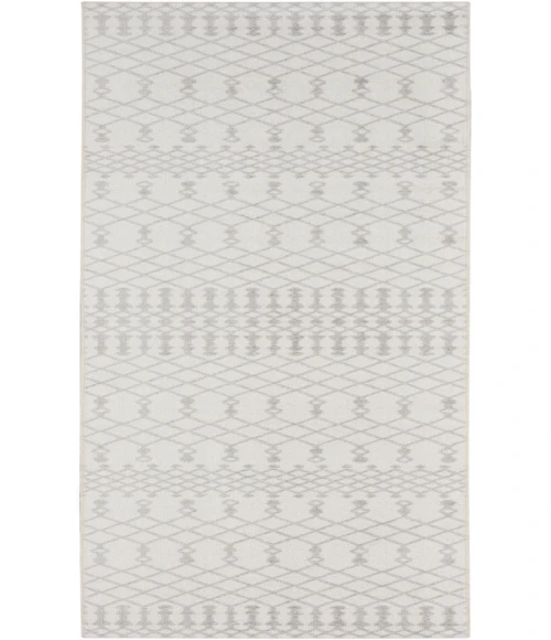 Nourison Astra Machine Washable Ivory ASW10 2 ft. X 6 ft. Rectangle Rug