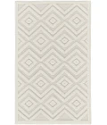 Nourison Versatile Ivory White NRV01 3 ft. X 5 ft. Rectangle Rug