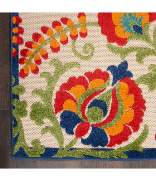 Nourison Aloha Area Rug ALH17 Multicolor 9' x 12'