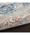 Nourison Quarry Ivory Blue QUA11 8 ft. Rect. Rug