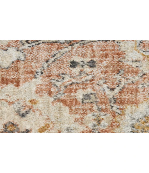 Nourison Oushak Home Rust OUS01 4 ft. 1 in. X 5 ft. 11 in. Rectangle Rug