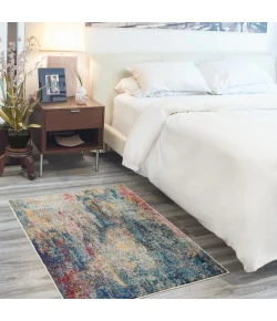 Nourison Home Celestial CES16 Multicolor 3 ft. X 5 ft. Area Rug