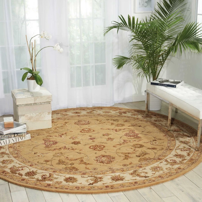 Nourison Home Nourison 3000 Beige 3104 8ft. x Round Round Rug