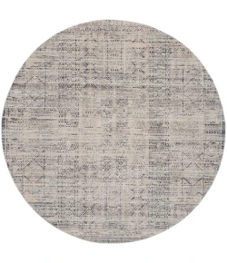 Nourison Home Lynx LNX06 Ivory Blue 7 ft. 10 in. Round Area Rug