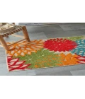 Nourison Aloha Green ALH05 2 ft. 8 in. X 4 ft. Rectangle Rug