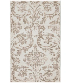 Nourison Home Jubilant JUB09 Ivory Beige 2 ft. X 4 ft. Area Rug