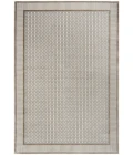 Nourison Home Nordic Ivory Grey NRC03 4 ft. X 6 ft. Rectangle Rug