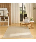 Nourison Tulum Cream TLM04 5 ft. 3 in. X 7 ft. Rect. Rug