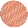 Nourison Home Twist Reversible TWS01 Coral 8 ft. Round Area Rug