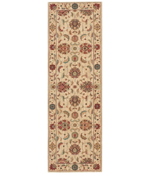 Nourison Living Treasures Runner Area Rug LI04-Ivory