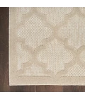 Nourison Home Easy Care Cream NES01 2 ft. X 6 ft. Rectangle Rug
