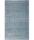 Nourison Astra Machine Washable Blue ASW10 10 ft. X 14 ft. Rectangle Rug