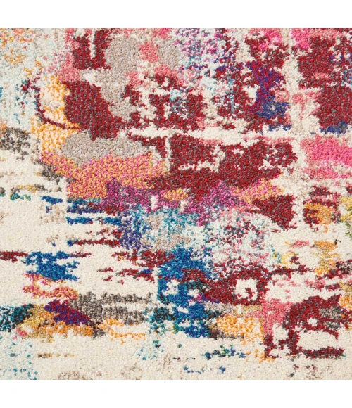 Nourison Celestial Area Rug CES13-Pink/Multicolor