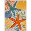 Nourison Home Aloha ALH24 Multicolor 7 ft. 10 in. X 10 ft. 6 in. Area Rug