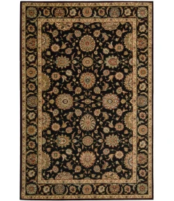 Nourison Home Living Treasures Black LI05 5ft.6in. x 8ft.3in. Rect. Rug
