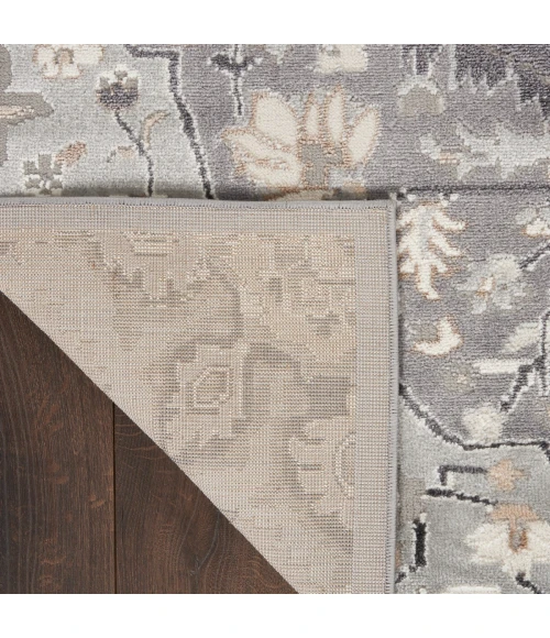 Nourison Elation Area Rug ETN09 Grey 9' x 12'