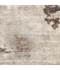 Kathy Ireland American Manor Area Rug AMR04 Iv/Mocha 2'2" x 7'6"