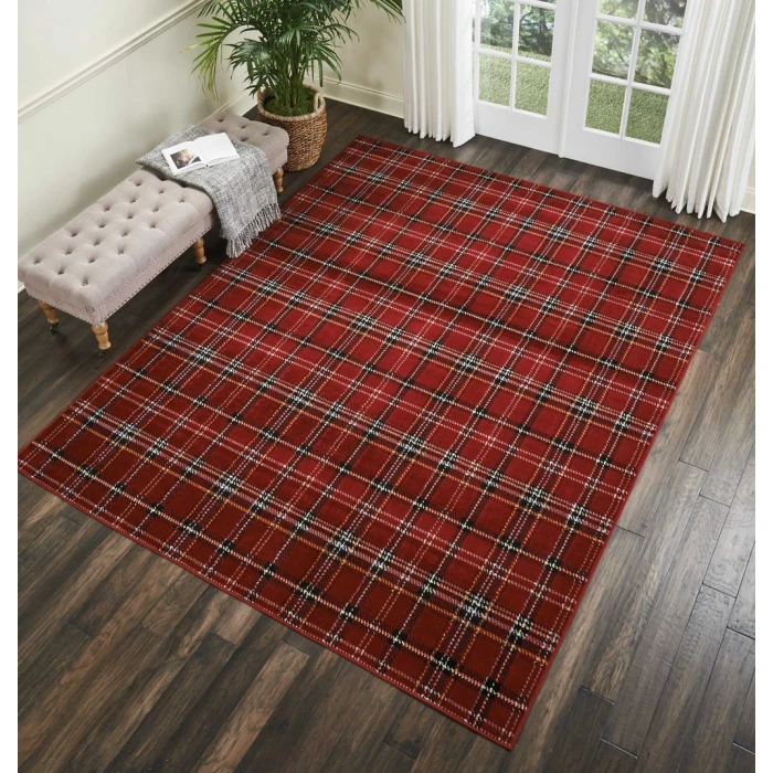 Nourison Grafix Area Rug GRF03-Red