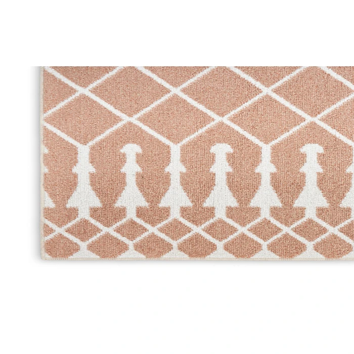 Nourison Astra Machine Washable Copper ASW10 2 ft. 2 in. X 8 ft. Rectangle Rug