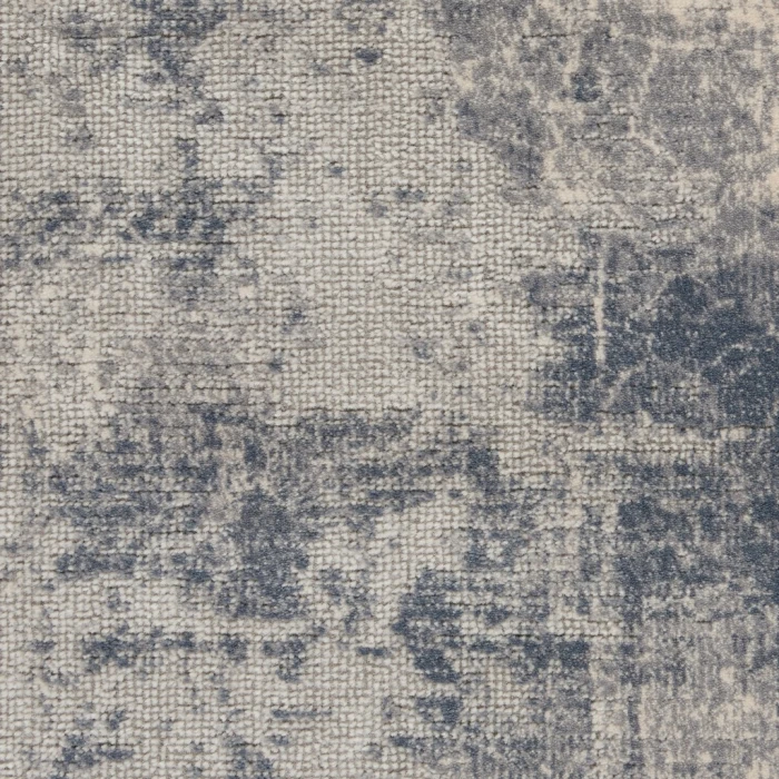 Nourison Rustic Textures Area Rug RUS02-Blue/Ivory