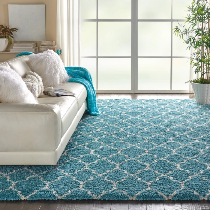 Nourison Amore Area Rug AMOR2-Aqua