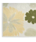 Nourison Aloha Ivory Green ALH42 9 ft. X 12 ft. Rect. Rug