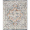 Nourison Home Astra Machine Washable ASW12 Denim Multicolor 9 ft. X 12 ft. Area Rug