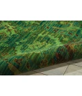 Nourison Home Timeless Green TML10 5ft.6in. x 8ft. Rect. Rug