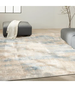 Calvin Klein CK950 Rush CK951 Blue Beige 8 ft. X 10 ft. Area Rug
